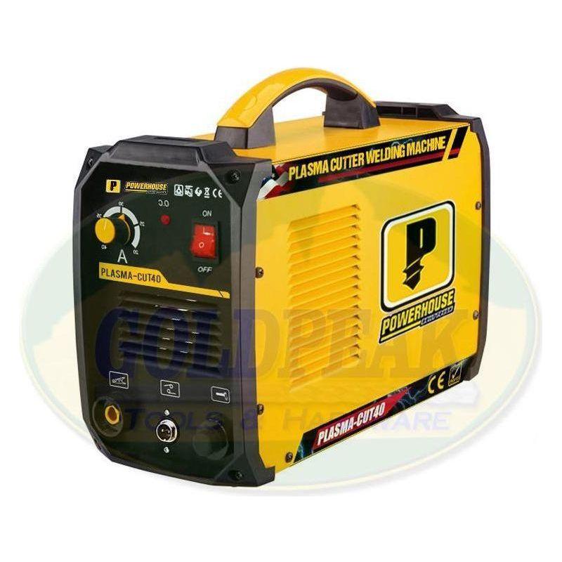 Powerhouse CUT 40 DC Inverter Plasma Cutter / Plasma Cutting Machine - Goldpeak Tools PH Powerhouse Powerhouse CUT 40 DC Inverter Plasma Cutter / Plasma Cutting Machine - Goldpeak Tools PH Powerhouse
